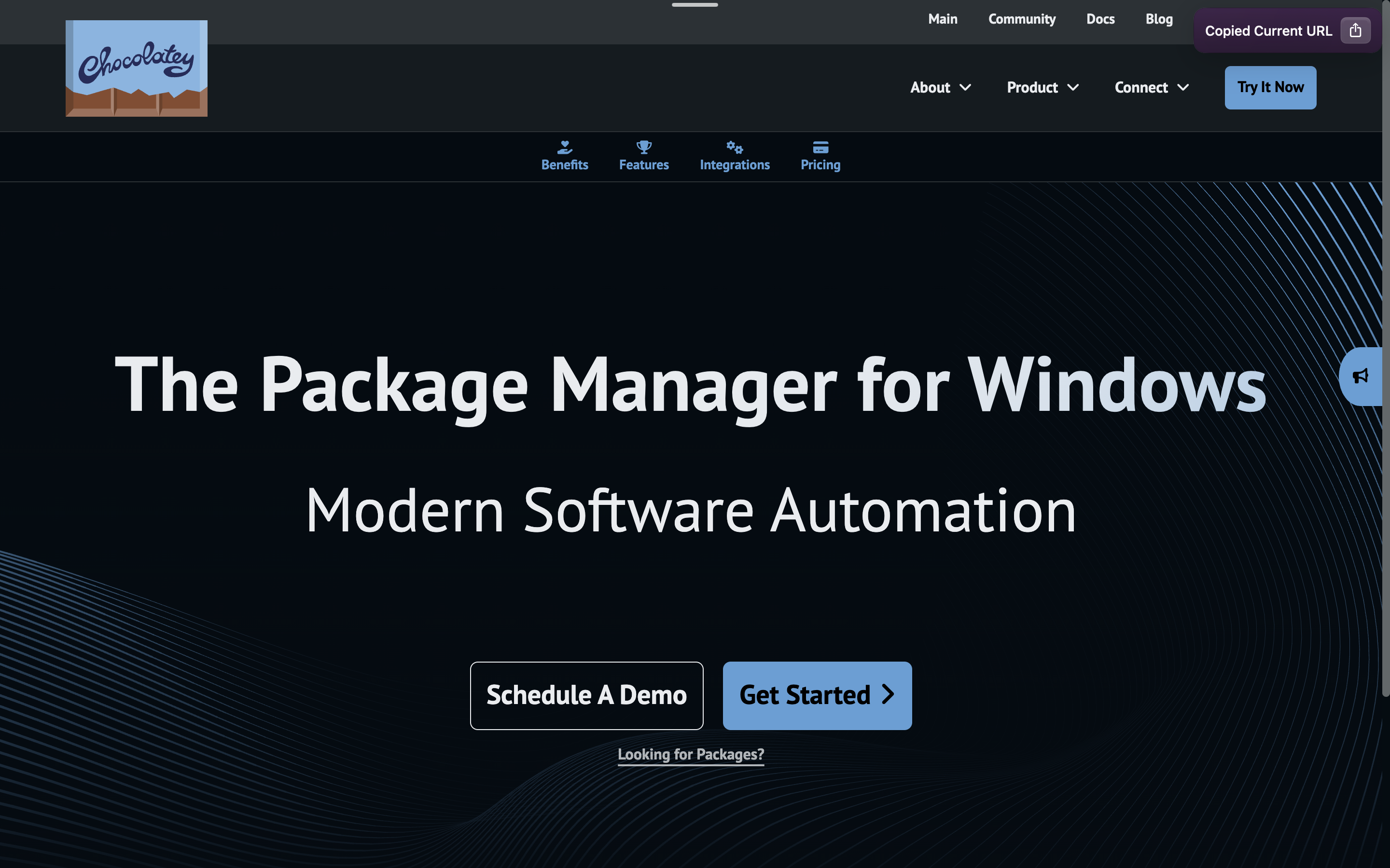 Screenshot of Scoop.