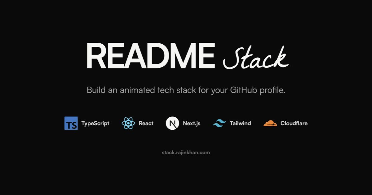 README Stack project preview
